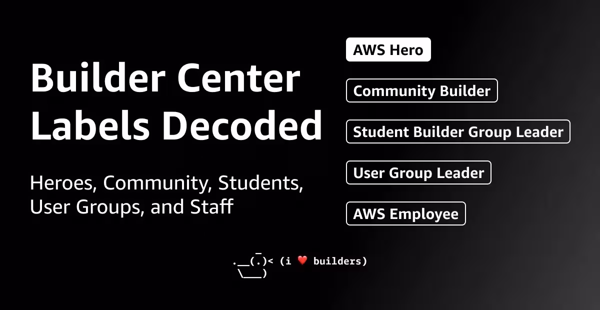 Builder Center Labels Explained: What They Mean and How to Earn Them