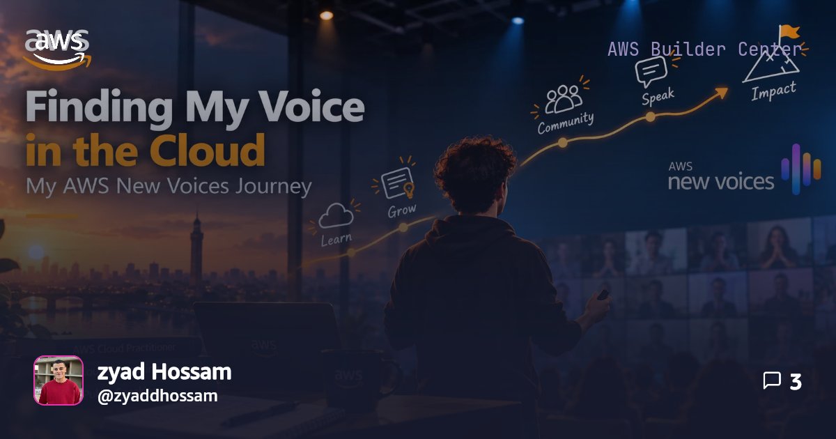 Finding My Voice in the Cloud: My AWS New Voices Journey | AWS Builder ...
