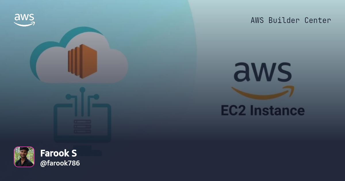 Ec2 | AWS Builder Center