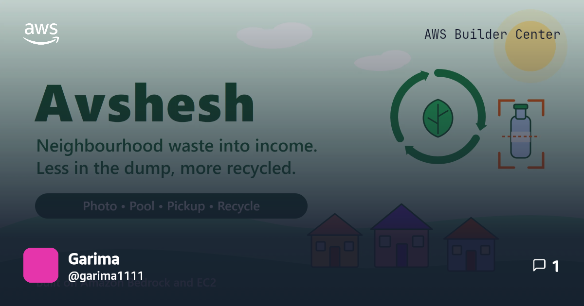 Avshesh | AWS Builder Center