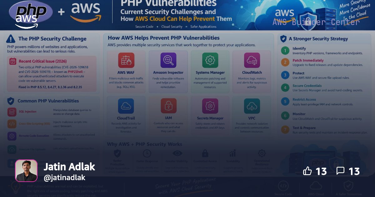 PHP Vulnerabilities: Current Security Challenges and How AWS Cloud Can ...