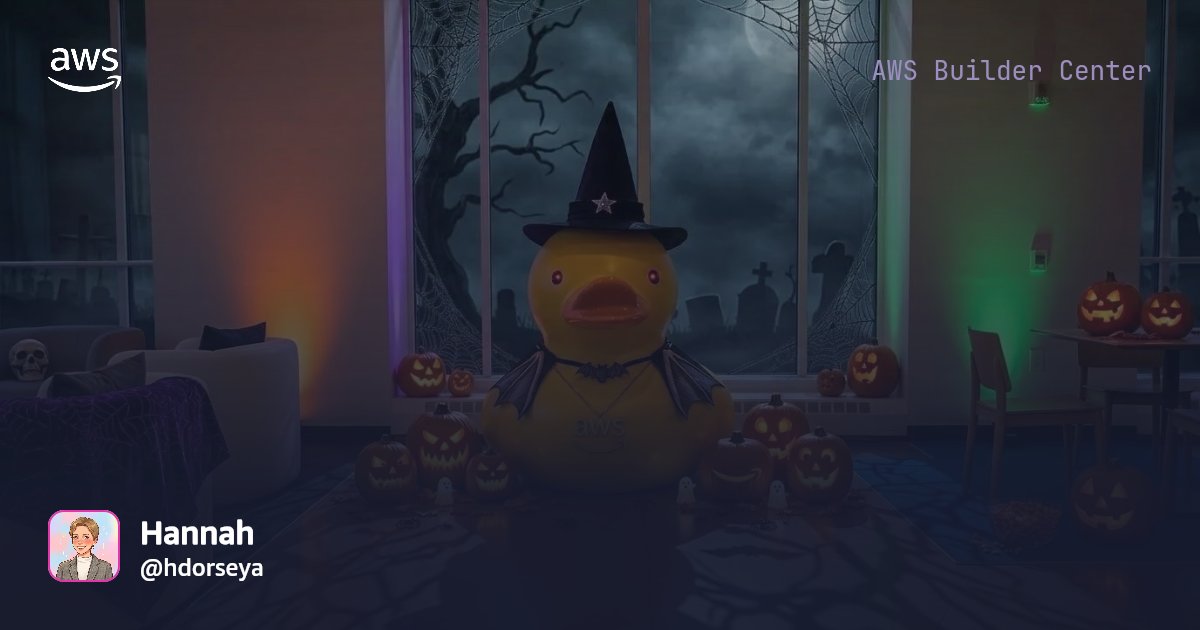 🎃 Challenge of the Week: The Builder Loft Scavenger Haunt! 👻 | AWS ...