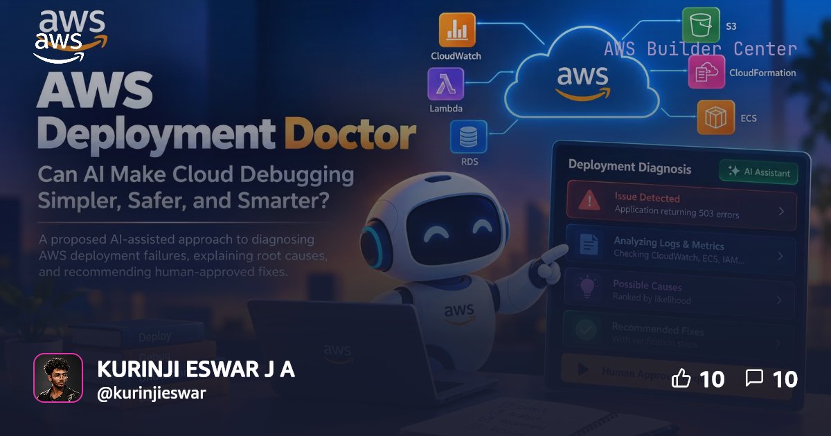 AWS Deployment Doctor: Can AI Make Cloud Debugging Simpler, Safer, and ...