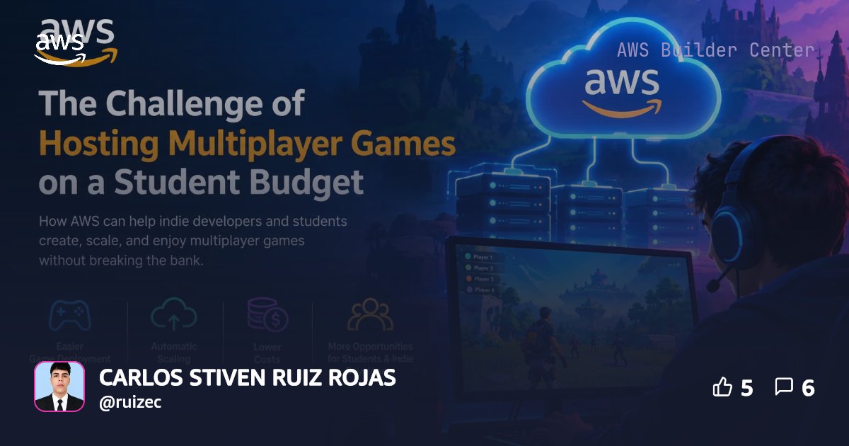How AWS Is Changing the Future of Multiplayer Gaming | AWS Builder Center