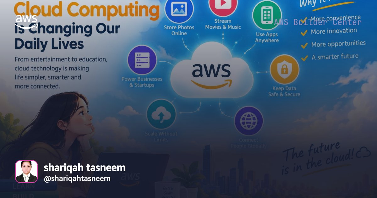 Title: How Cloud Computing Is Changing Our Daily Lives | AWS Builder Center