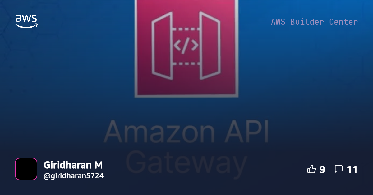 Build Your First Serverless Application with AWS Lambda and Amazon API ...