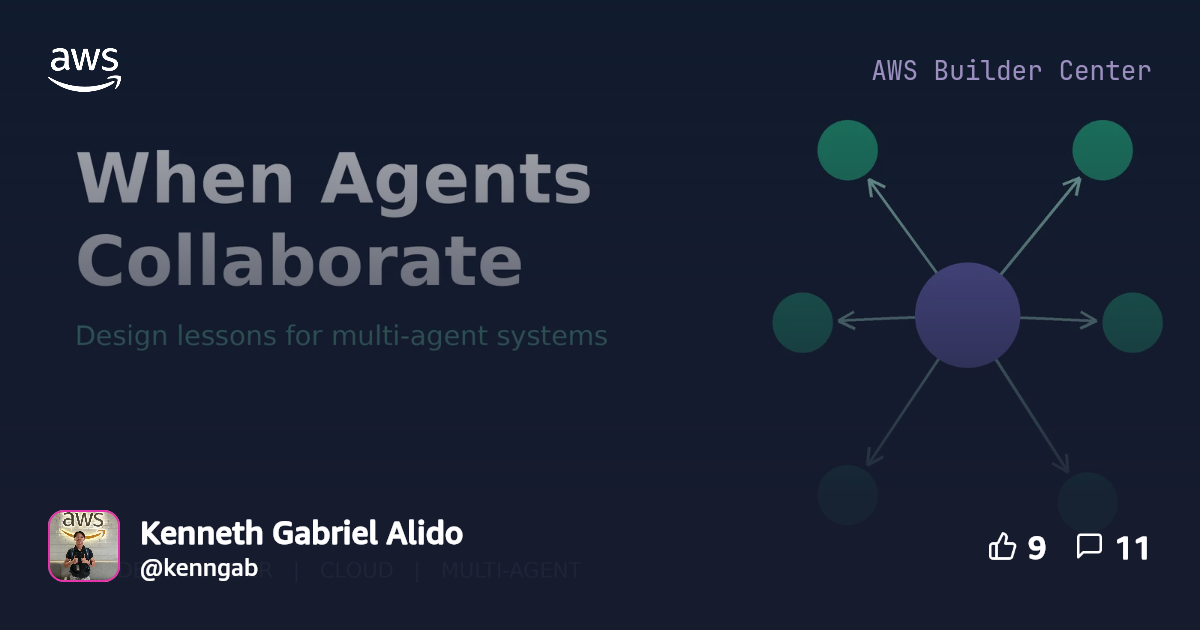 When Agents Collaborate: Design Lessons for Multi-Agent Systems on the ...