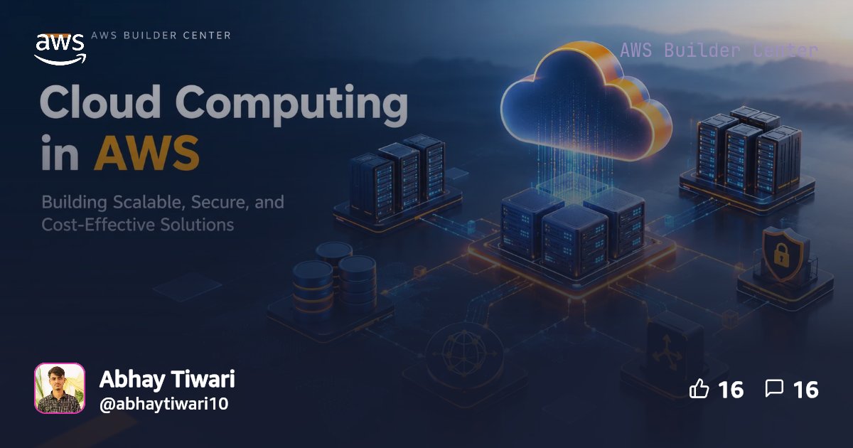 Cloud Computing in AWS | AWS Builder Center